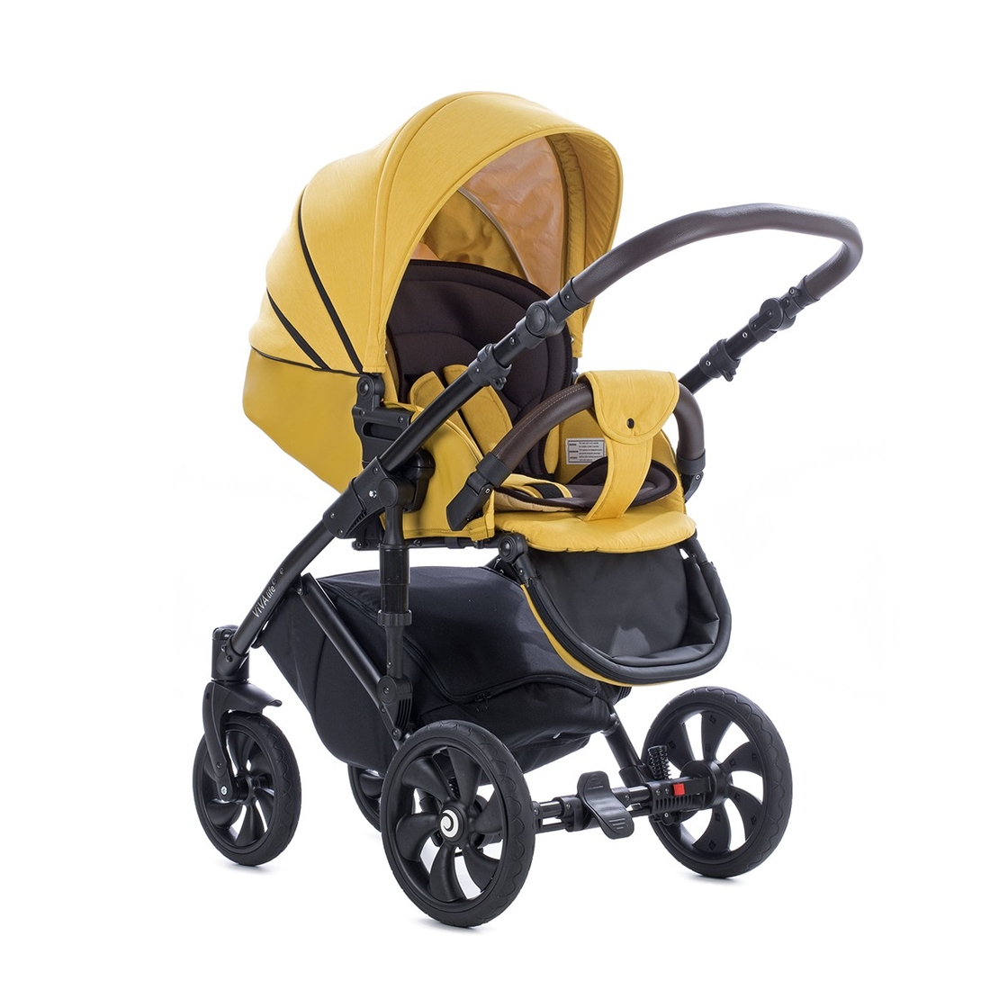Tutis Viva Life Yolk Yellow 075 Комбинирана Детска Количка 2 в 1