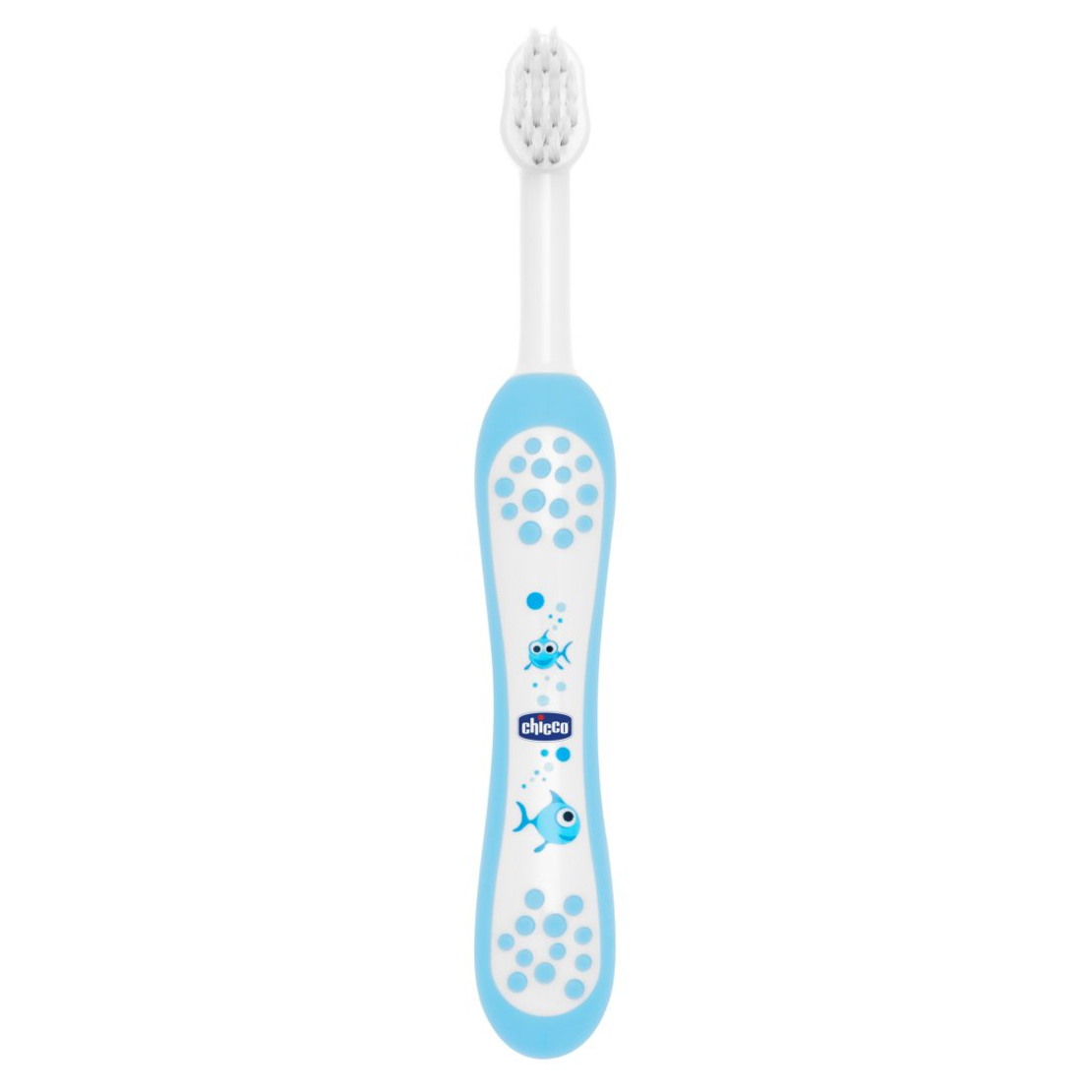 CHICCO Четка за зъби, 6м+  момче Синя