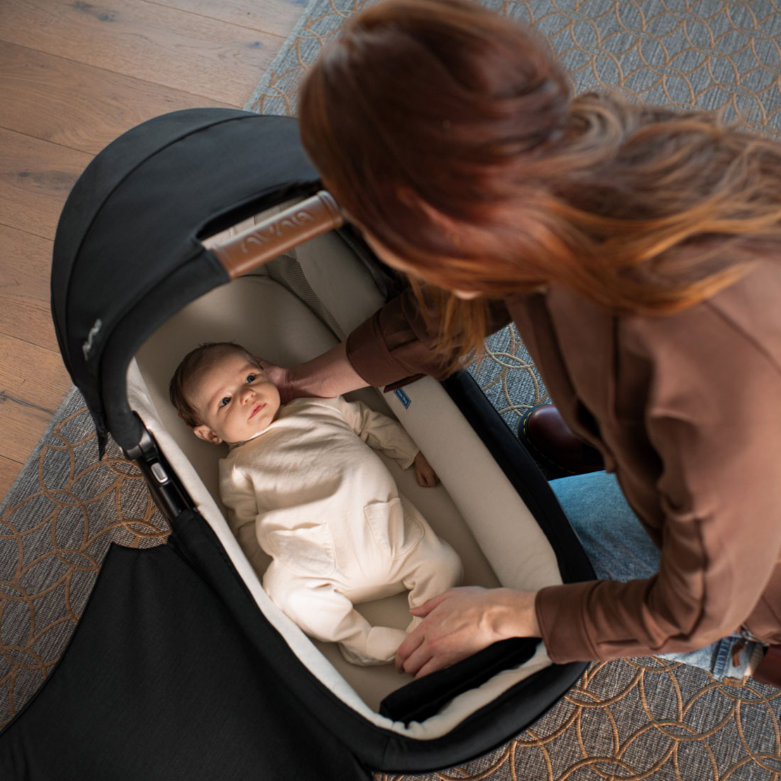 Nuna LYTL Riveted (TRIV) Кош за Новородено за модели колички Nuna MIXX и Nuna TRIV и Nuna TRVL и Nuna IXXA