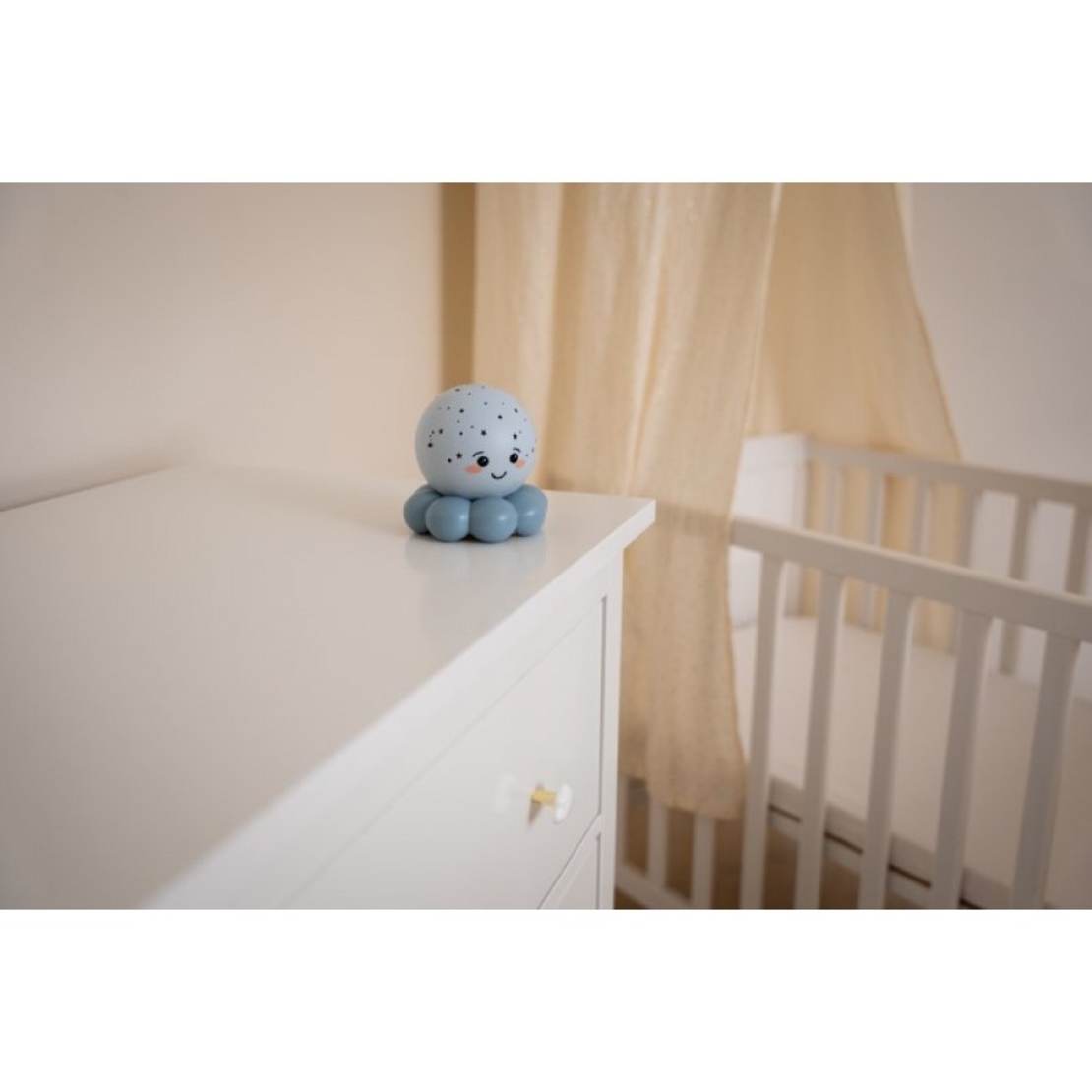 Cloud B Нощна Лампа Twinkles To Go Octo Pastel Blue