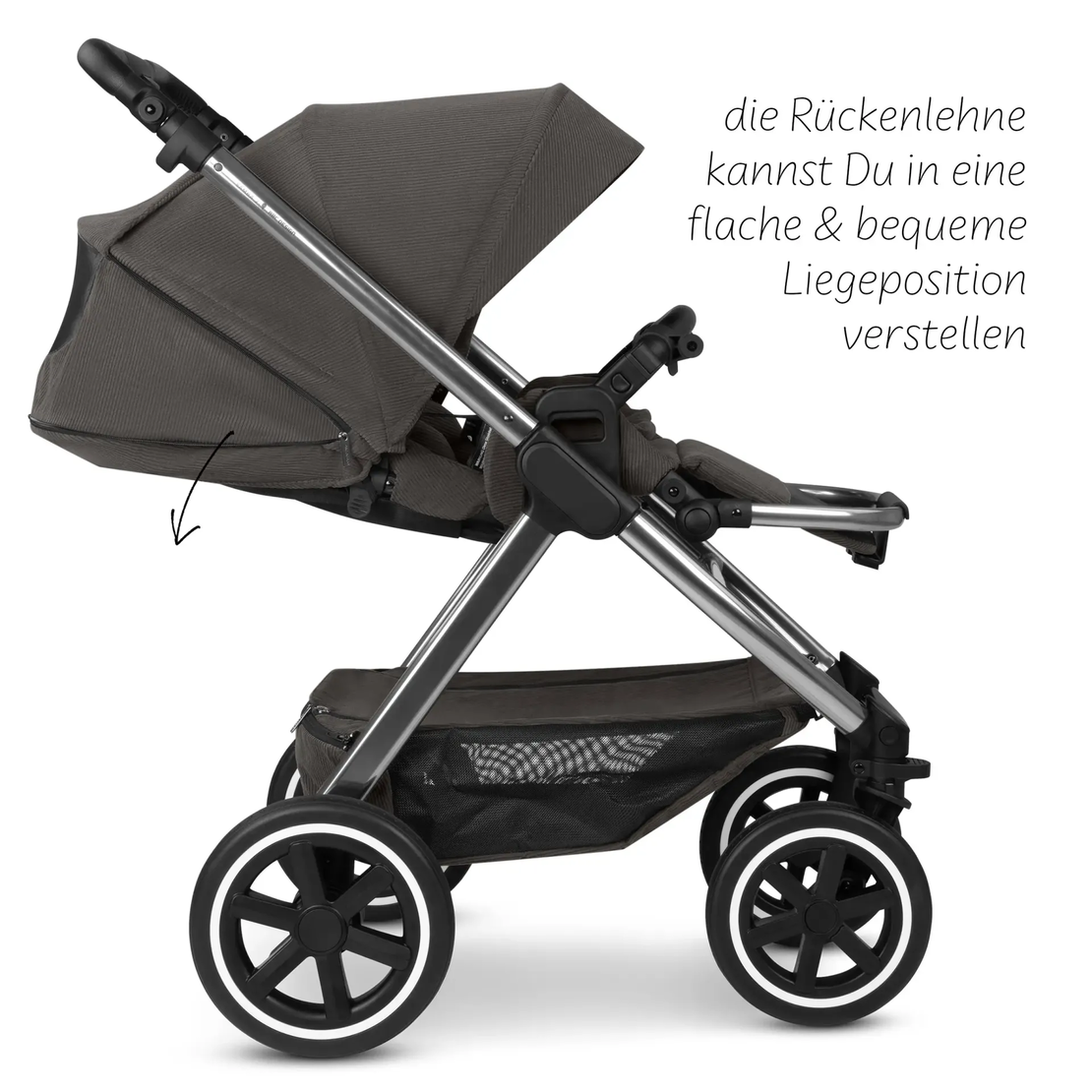ABC Design Samba 2 Almond Комбинирана Детска Количка 2 в 1