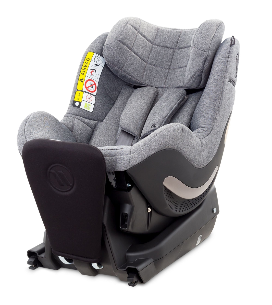 Столче за кола Avionaut AeroFIX, AF.01, 0-18 кг, сиво 