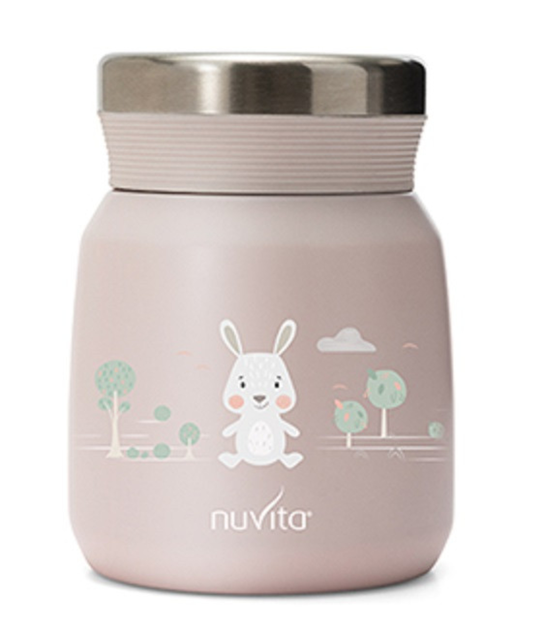  Контейнер за храна 4471 Nuvita 300мл, розов 
