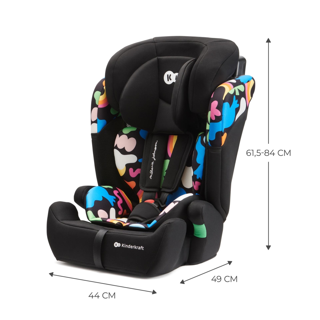Kinderkraft Столче за Кола Comfort Up i-Size Happy Shapes
