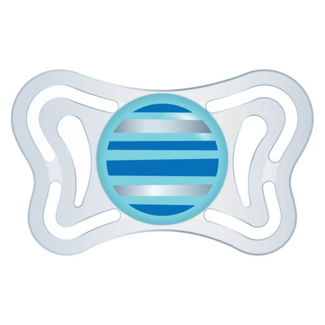 CHICCO Залъгалка PhysioForma Light 6-16 месеца за момче