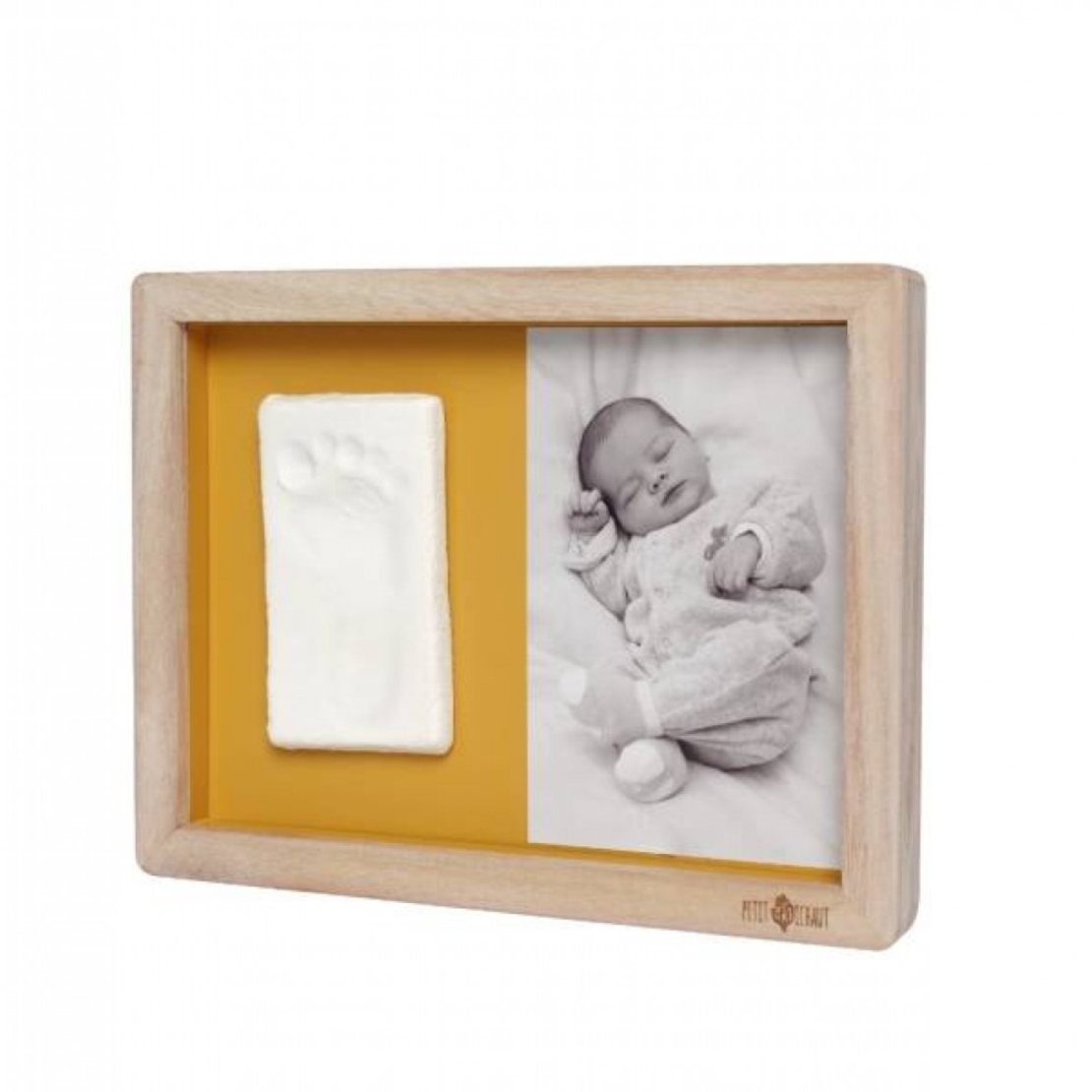Petit ARTichaut Дървена Рамка за Бебешки Отпечатък и Снимка Daisy Ochre