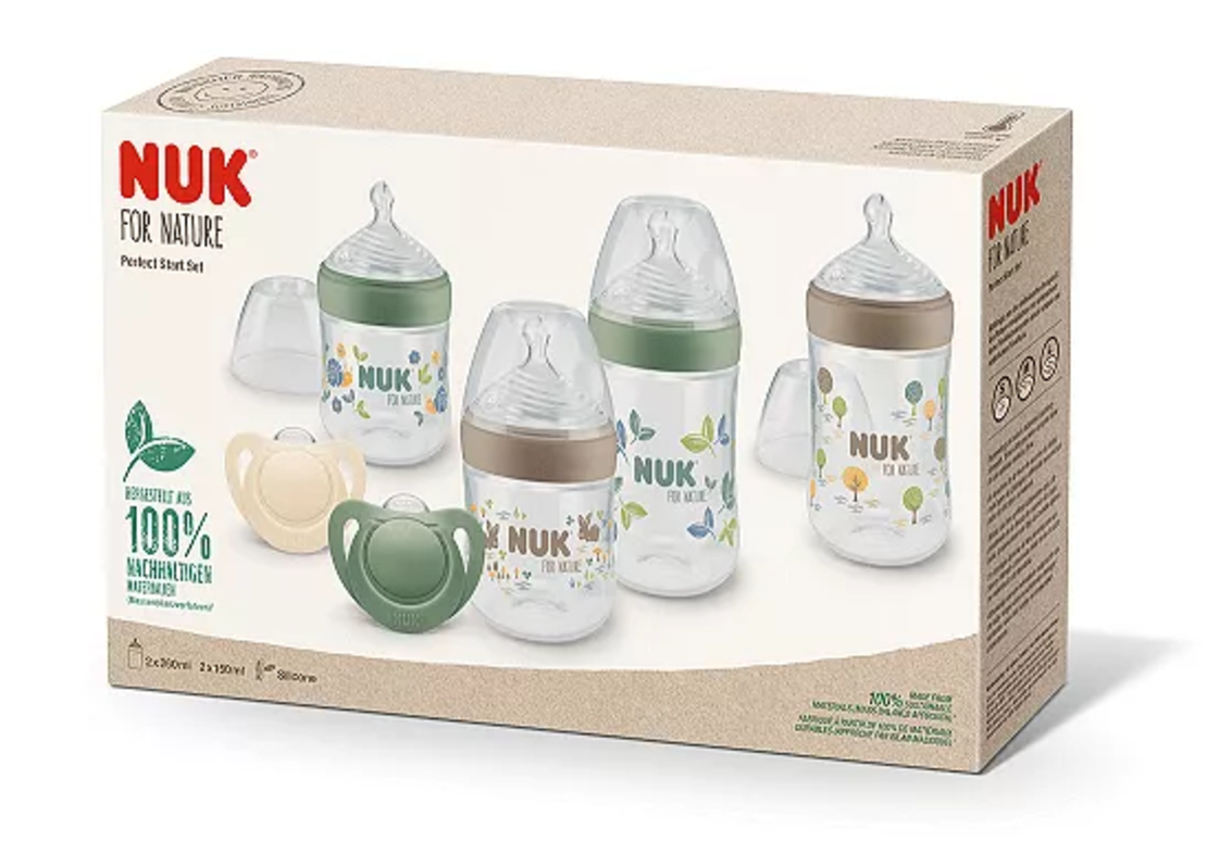 NUK for NATURE Temperature Control СЕТ РР Комплект Шишета Perfect Start от 6 части