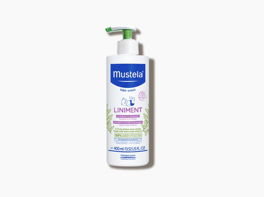 Mustela Liniment за Почистване при Смяна на Пелените 400 ml