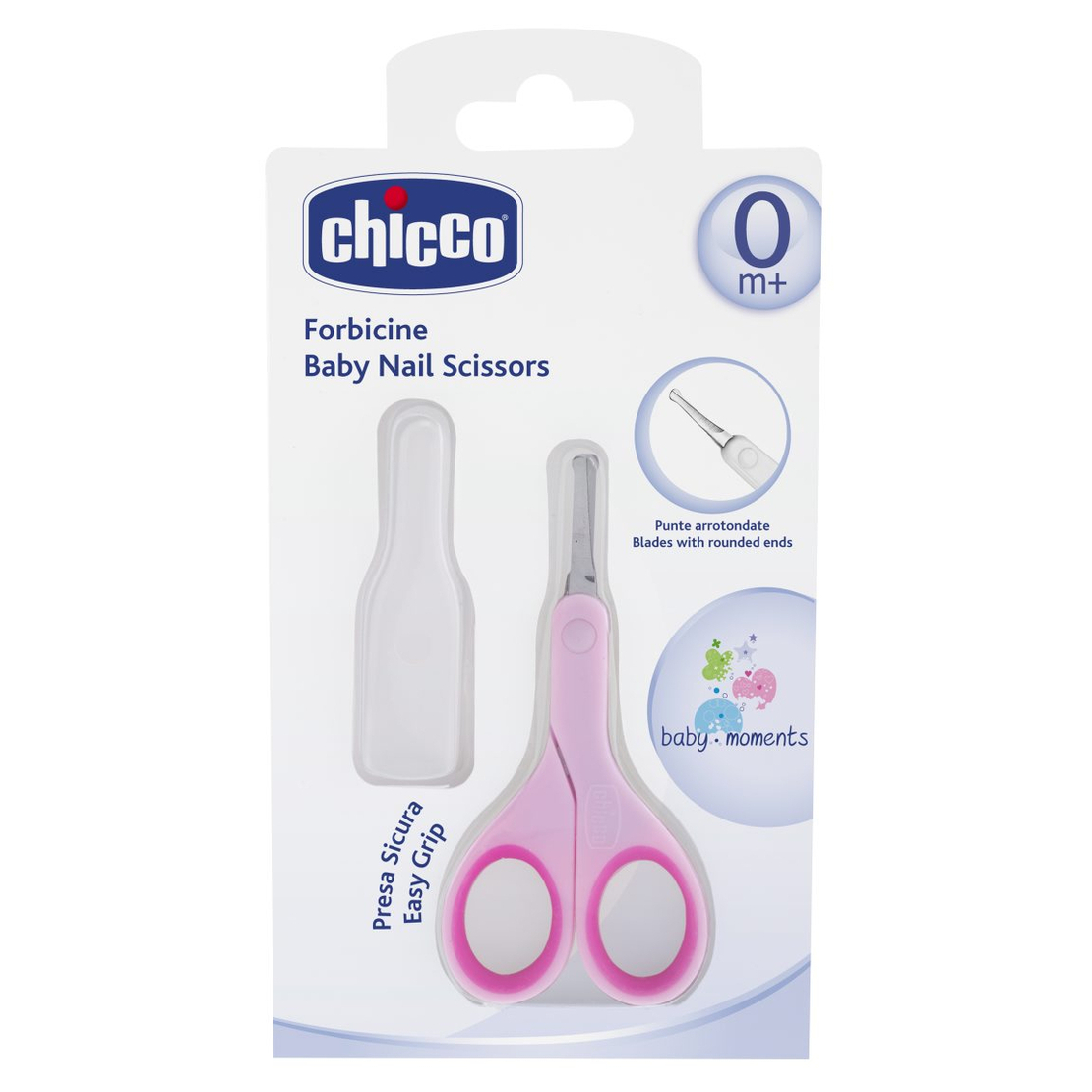 CHICCO Ножичка с предпазител 0м+ момиче