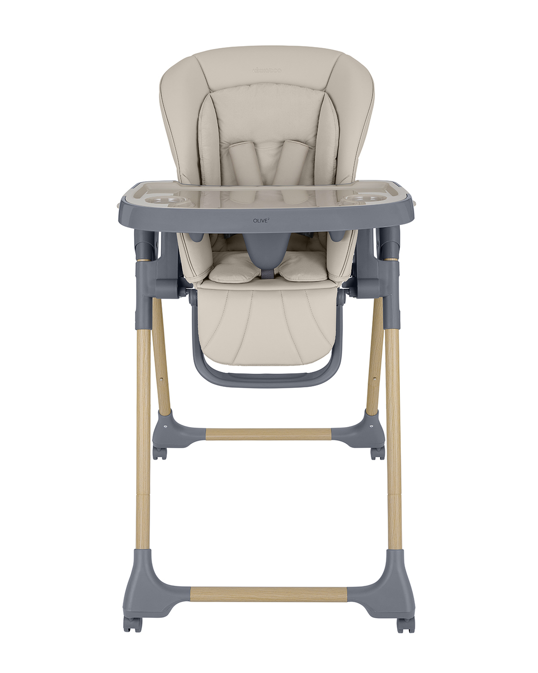 KikkaBoo Стол за Храненe Olive 2 Beige