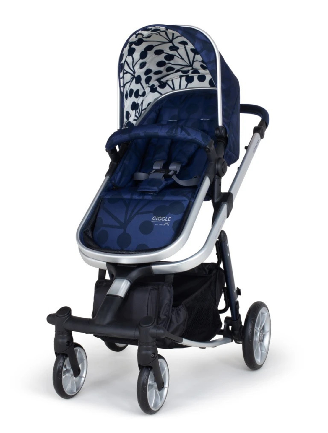 Промопакет Cosatto Giggle Quad Lunaria Ink 3в1 + i-Size база и чувалче за крака