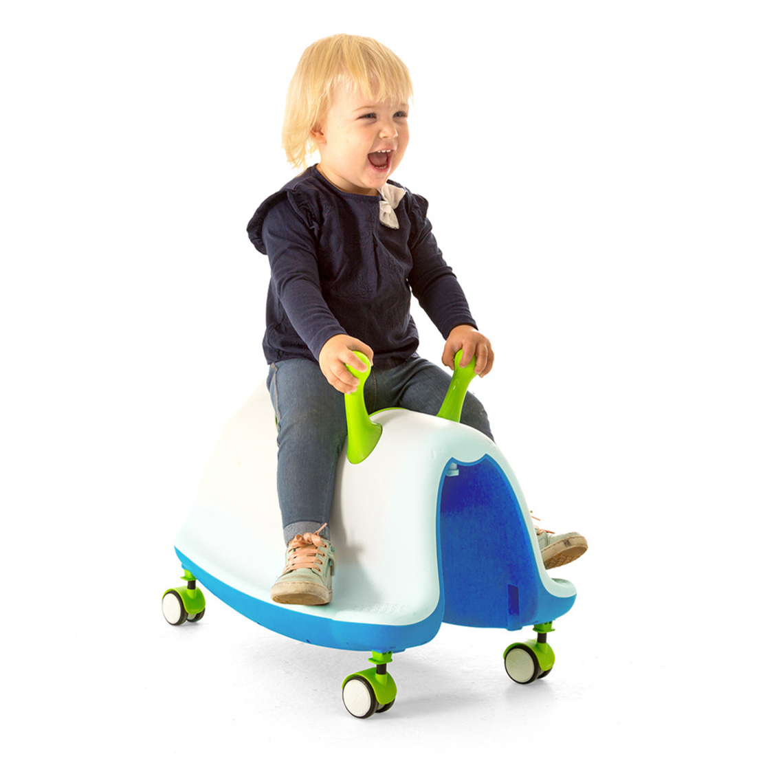  Играчка за яздене Chillafish Trackie, Зелена 