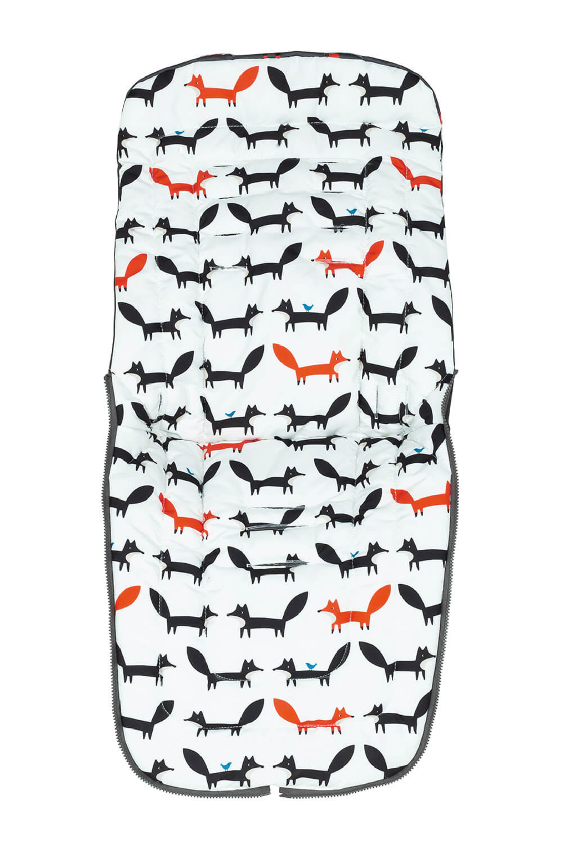 Комплект количка Cosatto Giggle 3 Charcoal Mister Fox 5в1, i-Size база и чувалче за крака