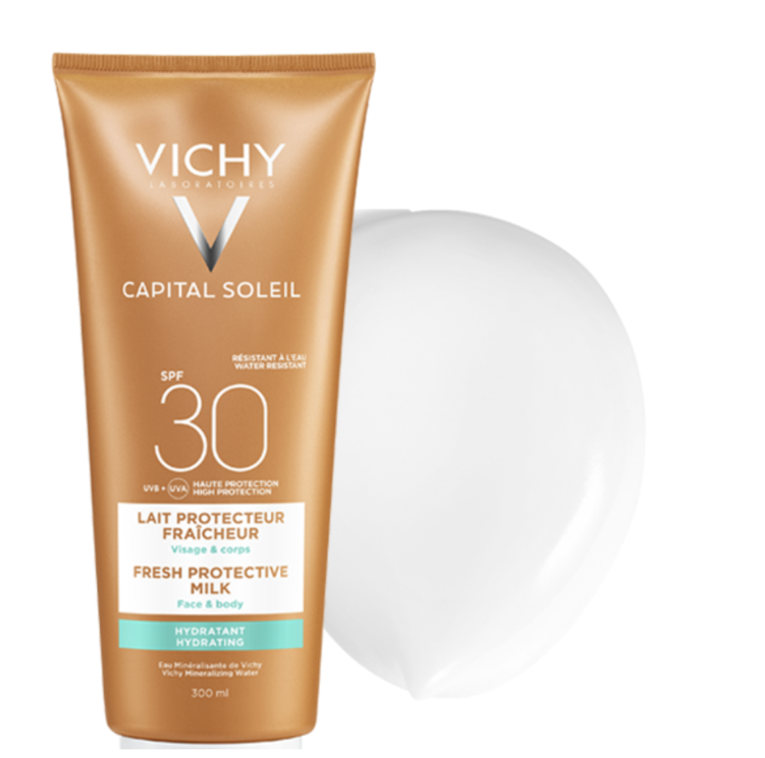 Vichy Soleil SPF 30+ Family Мляко за Лице и Тяло за Деца и Възрастни 300мл