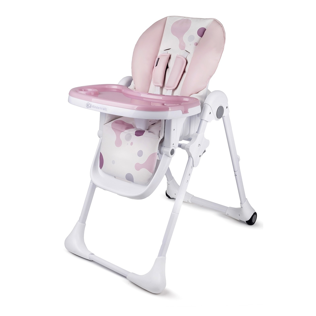  Столче за хранене KinderKraft Yummy, Розово 
