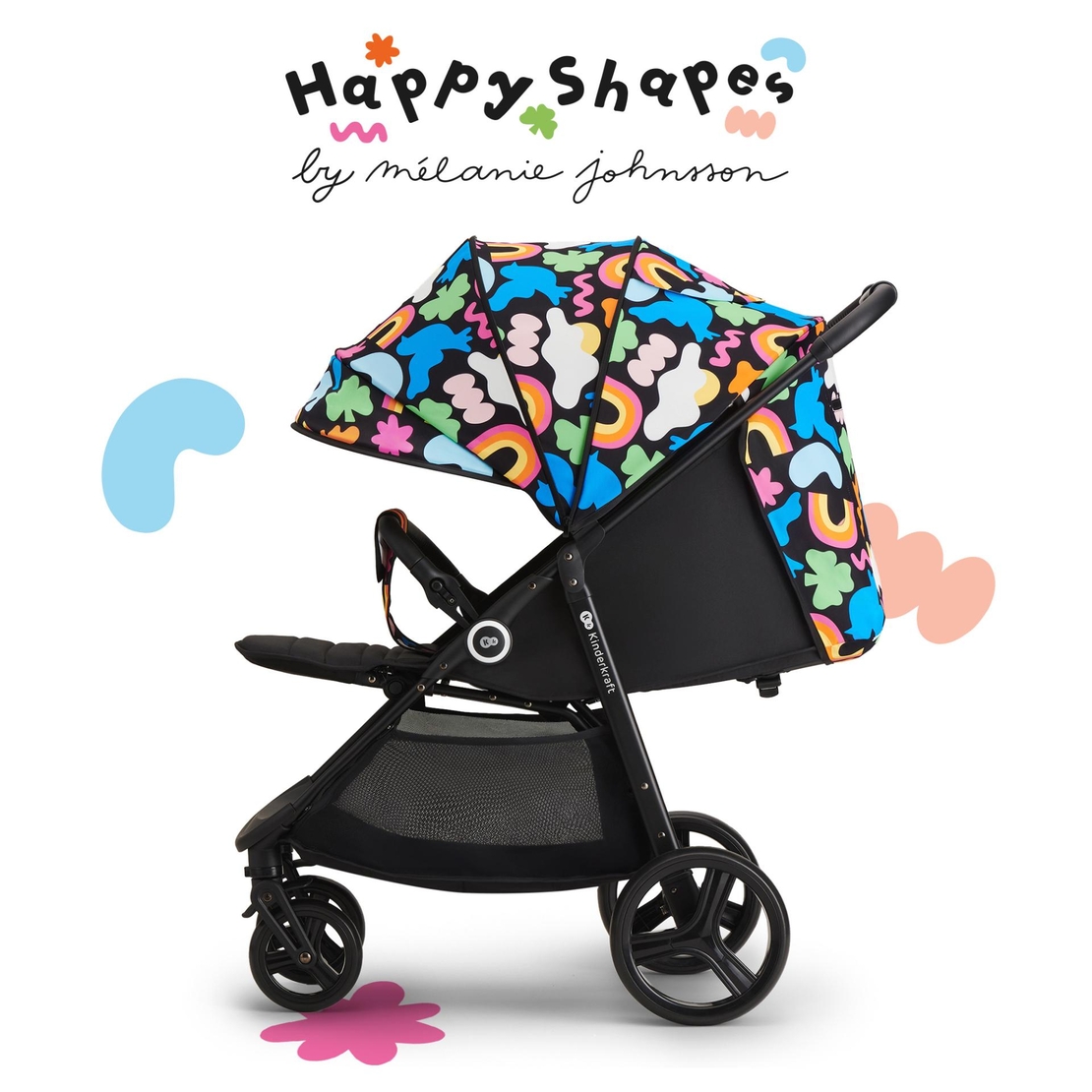 Kinderkraft Grande Plus Детска Количка Happy Shapes