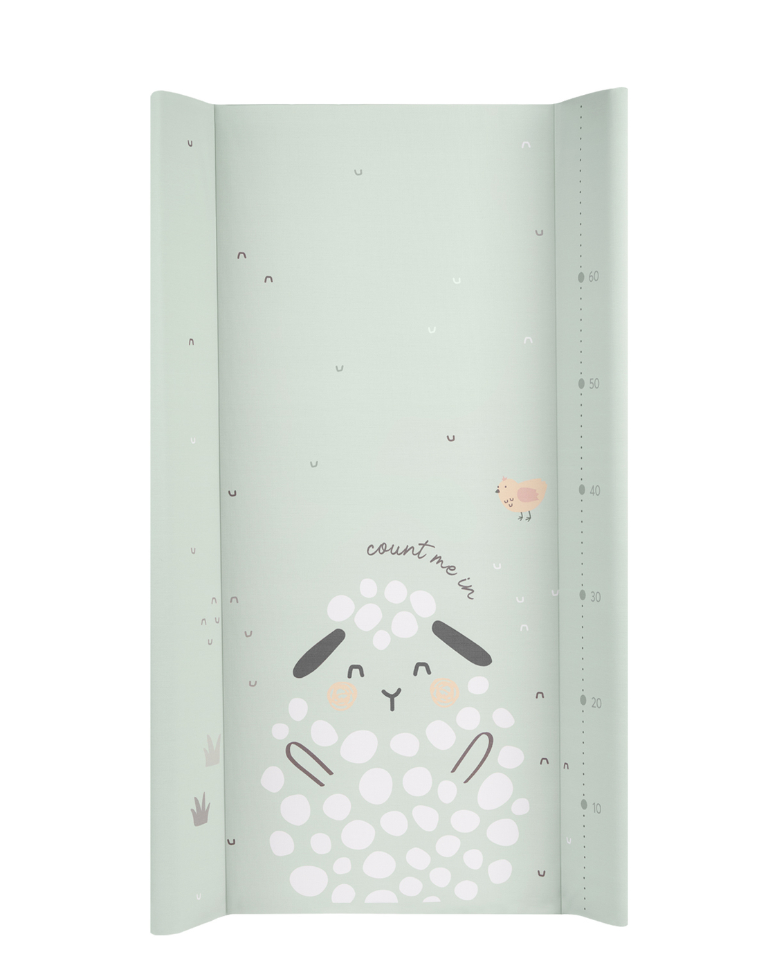 KikkaBoo Мека PVC Подложка за Повиване 70х50см Sleepy Sheep