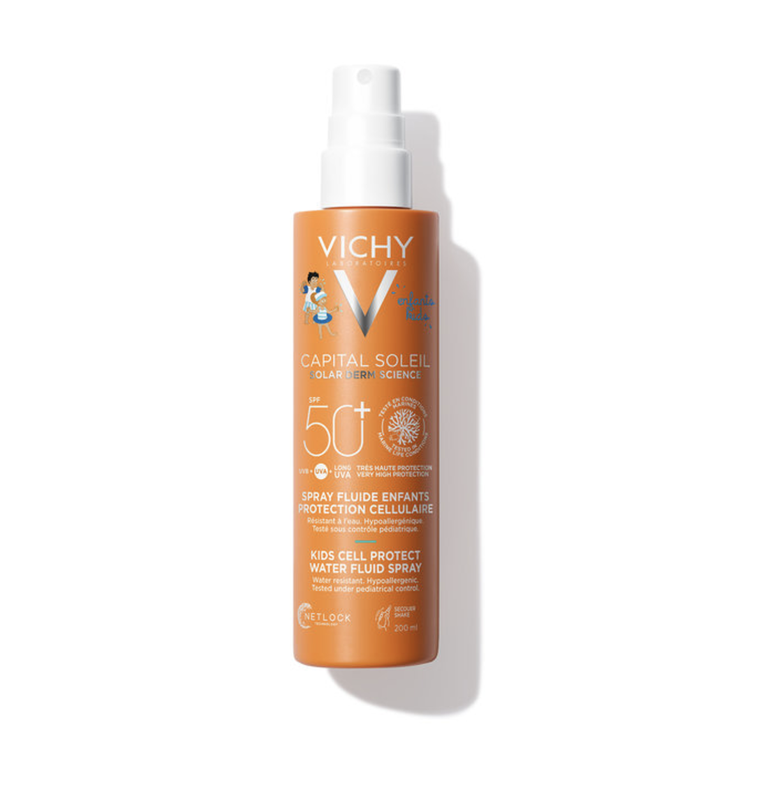 Vichy Soleil SPF 50+ Флуиден Спрей за Деца 200мл