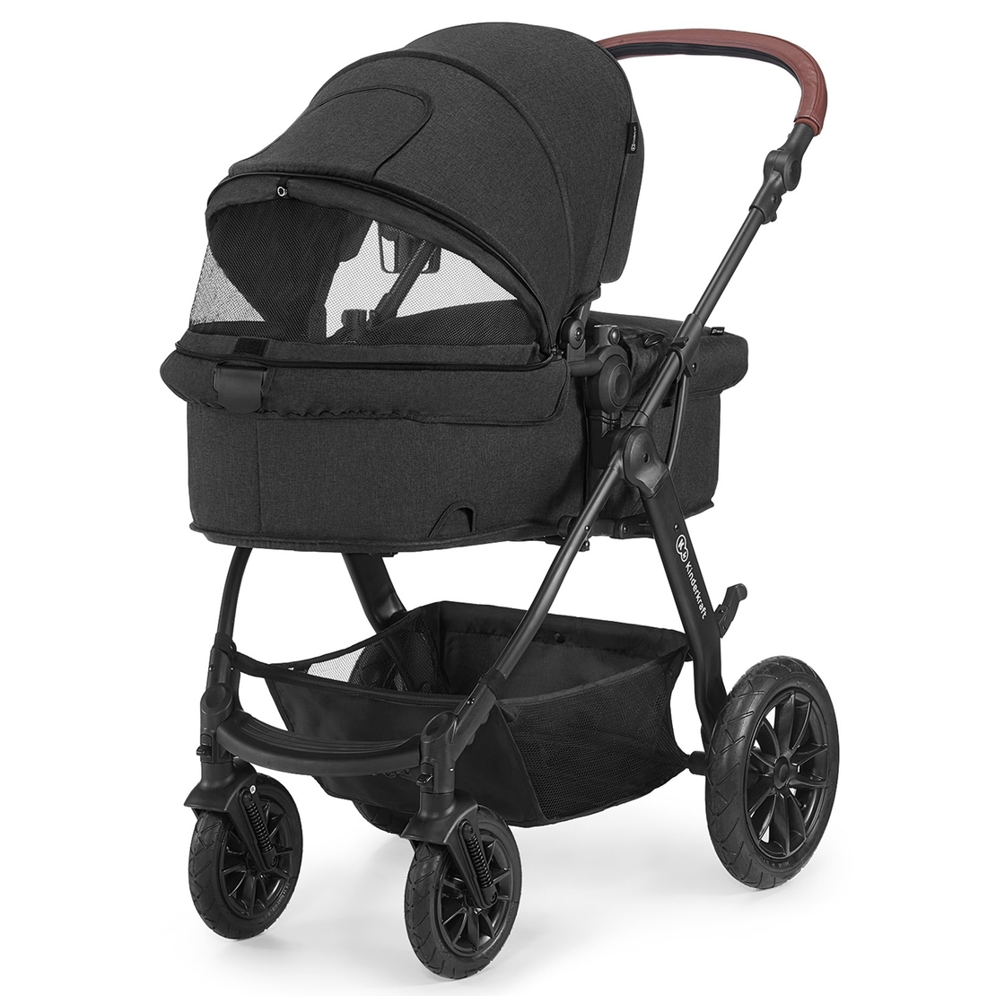  Количка KinderKraft Xmoov, 3в1, Черна 