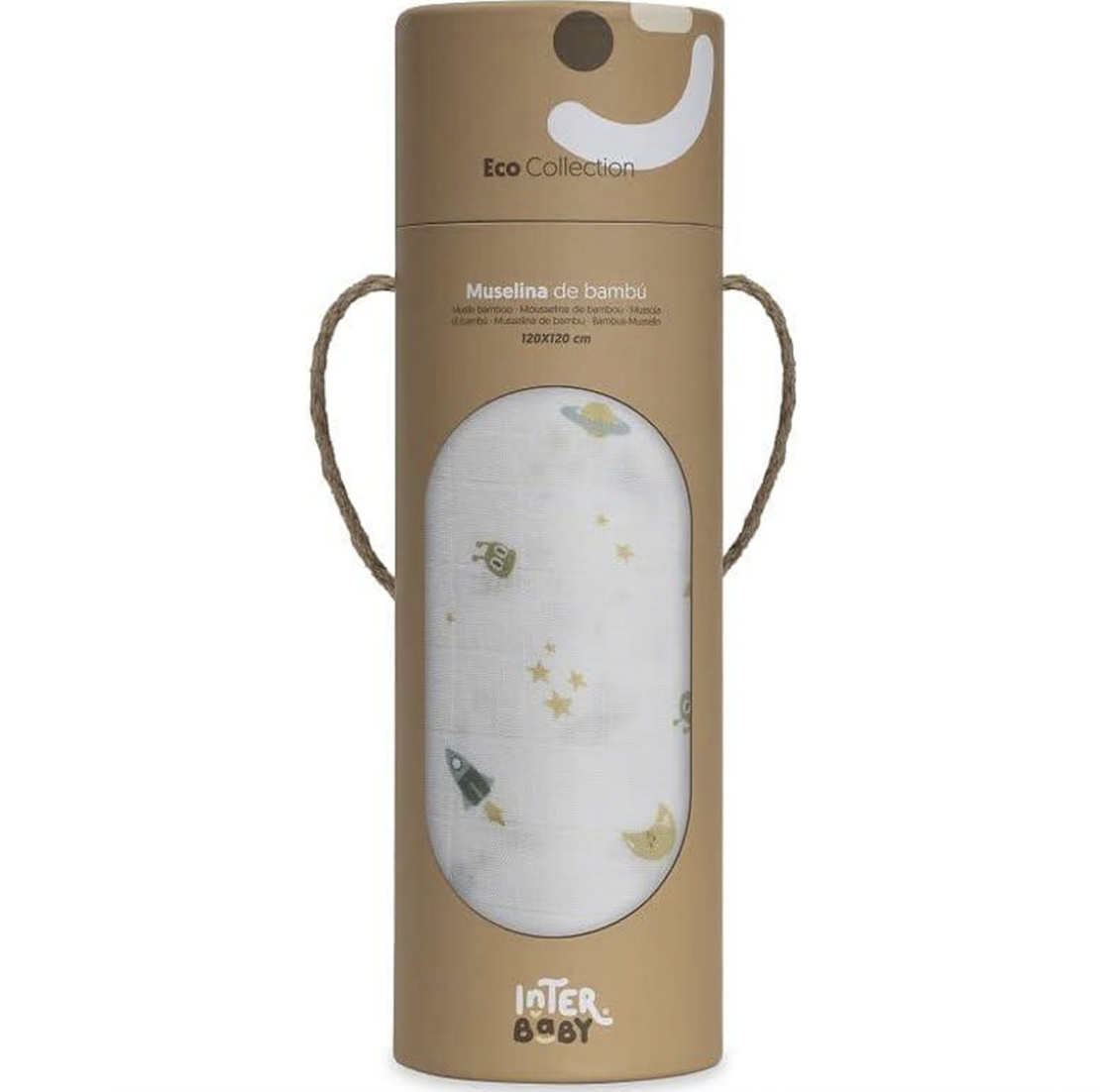 Interbaby Детска Пелена Муселин 120х120см 99981