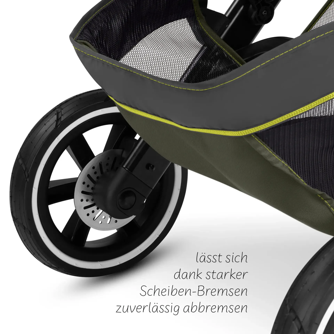 ABC Design Running Stroller Salsa 5 Run Avocado Комбинирана Спортна Детска Количка