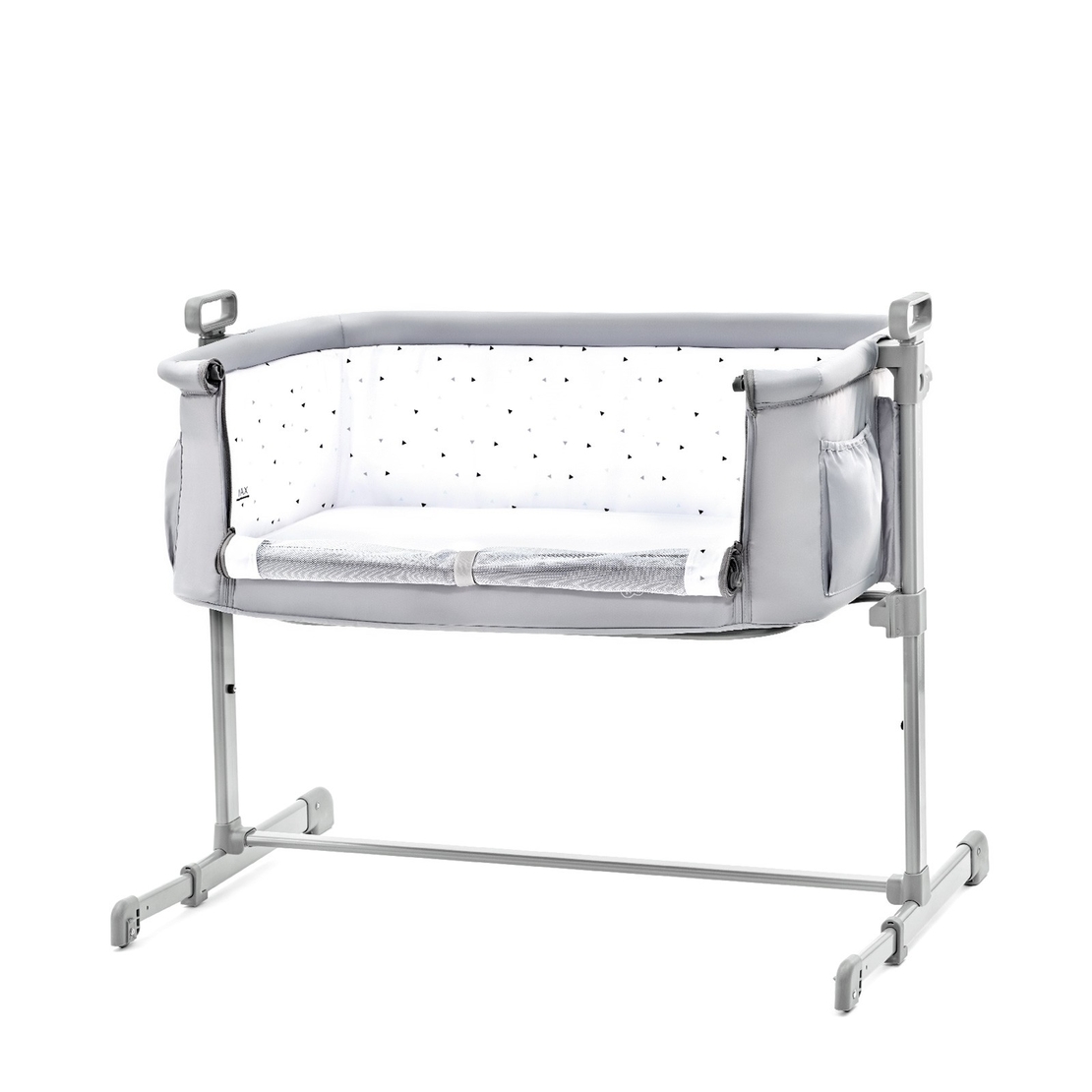 Бебешка кошара KinderKraft Neste, Сива