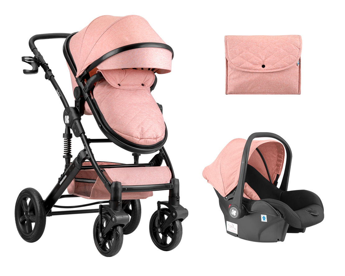 Комбинирана количка 3в1 с трансф.седалка Darling Pink
