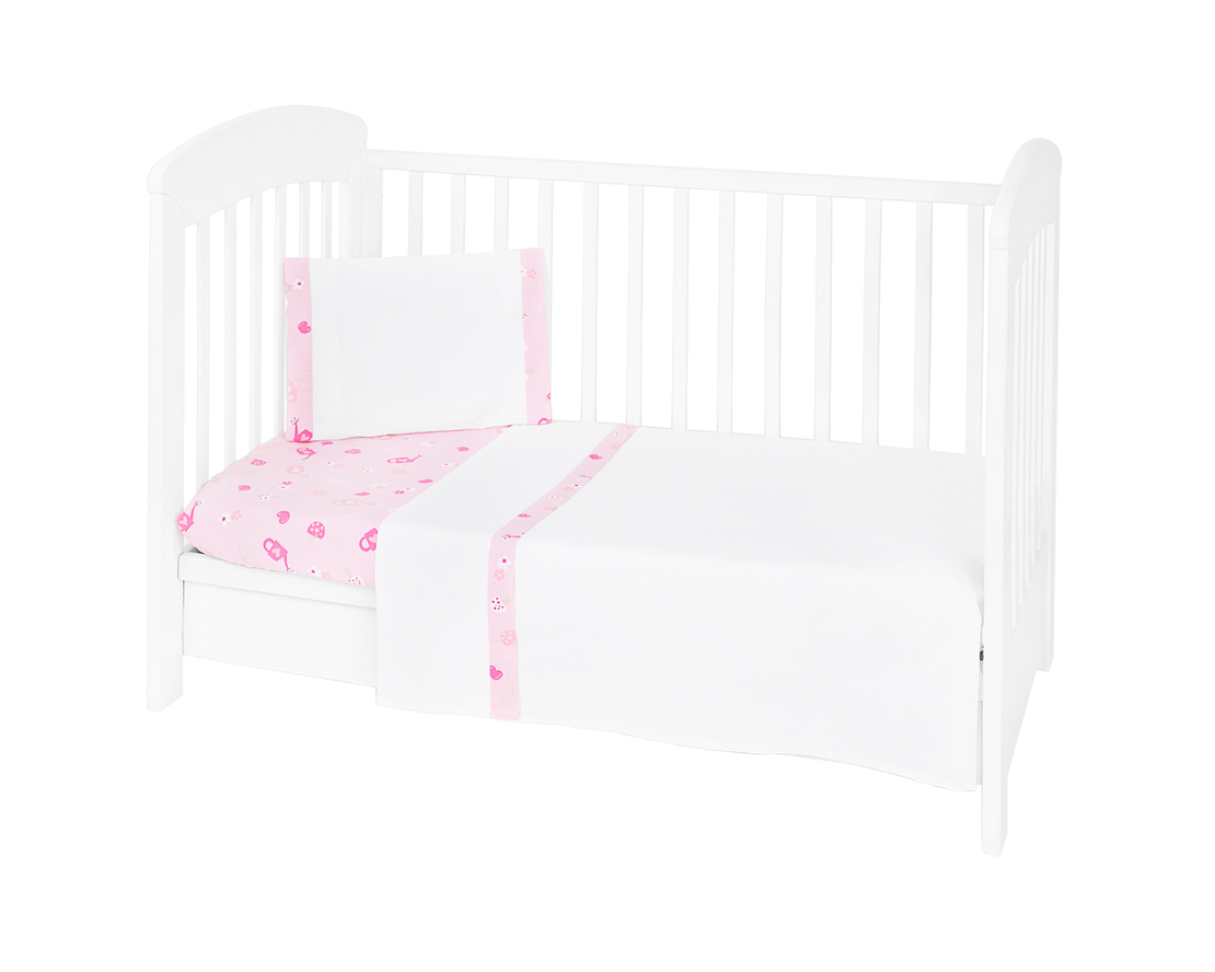 KikkaBoo Бебешки спален комплект 3 части EU Style 60/120 My Home