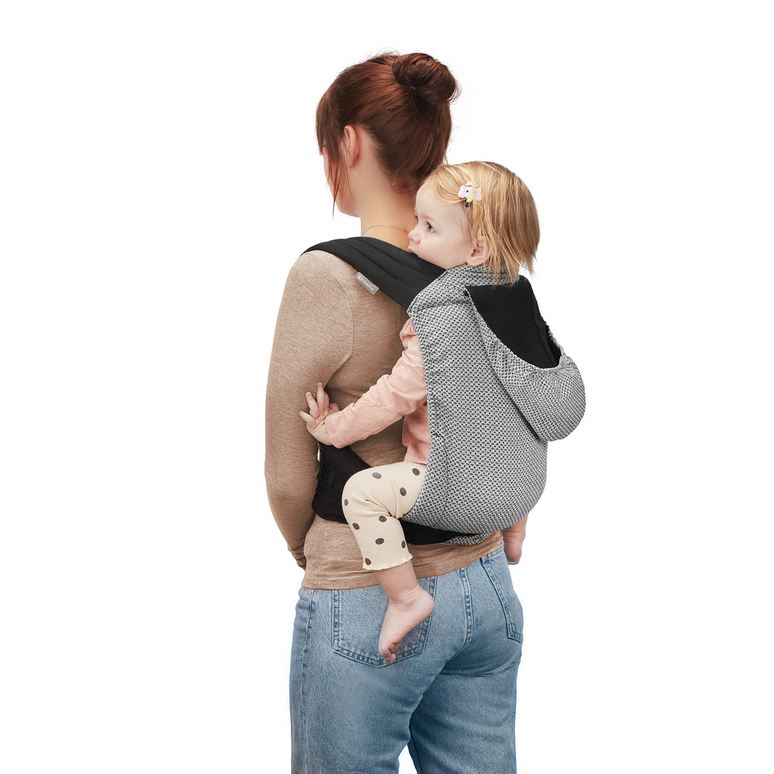  Ергономична раница за бебе KinderKraft ADOREE, Сива 
