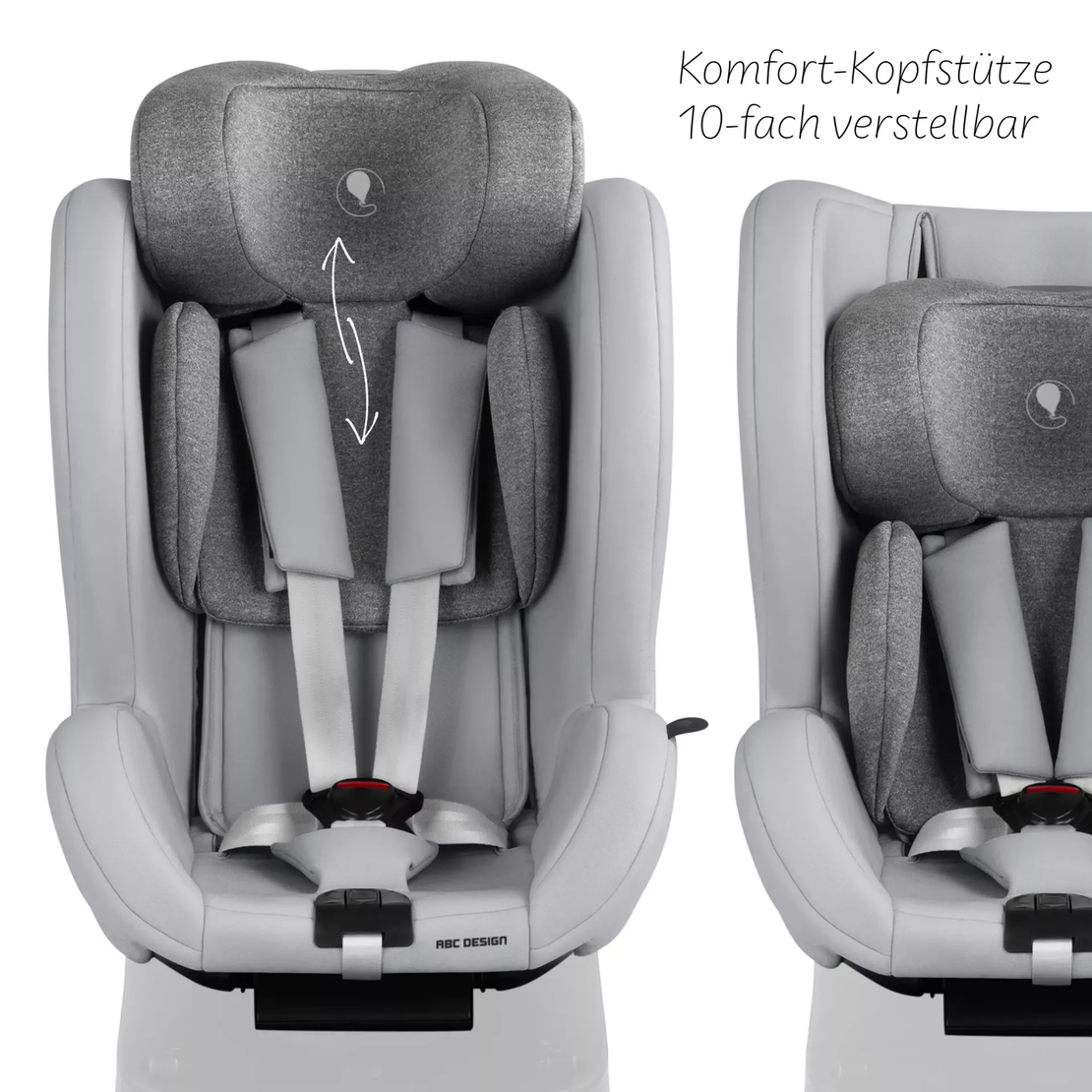 ABC Design Reboard Car Seat Lily i-Size 0 - 4 years Кош за Новородено Pearl