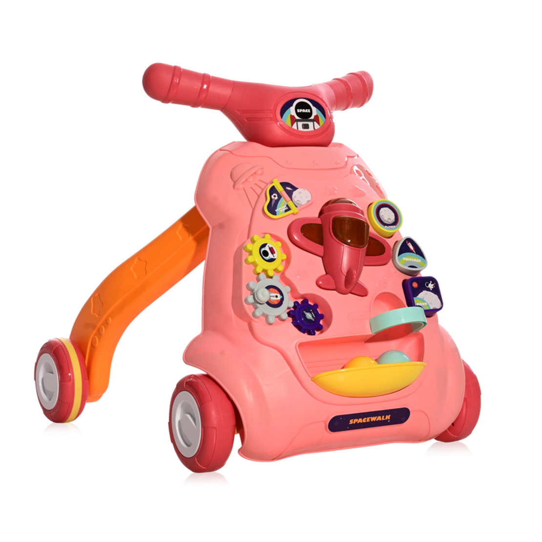 LORELLI ACTIVITY BABY WALKER SPACE PINK