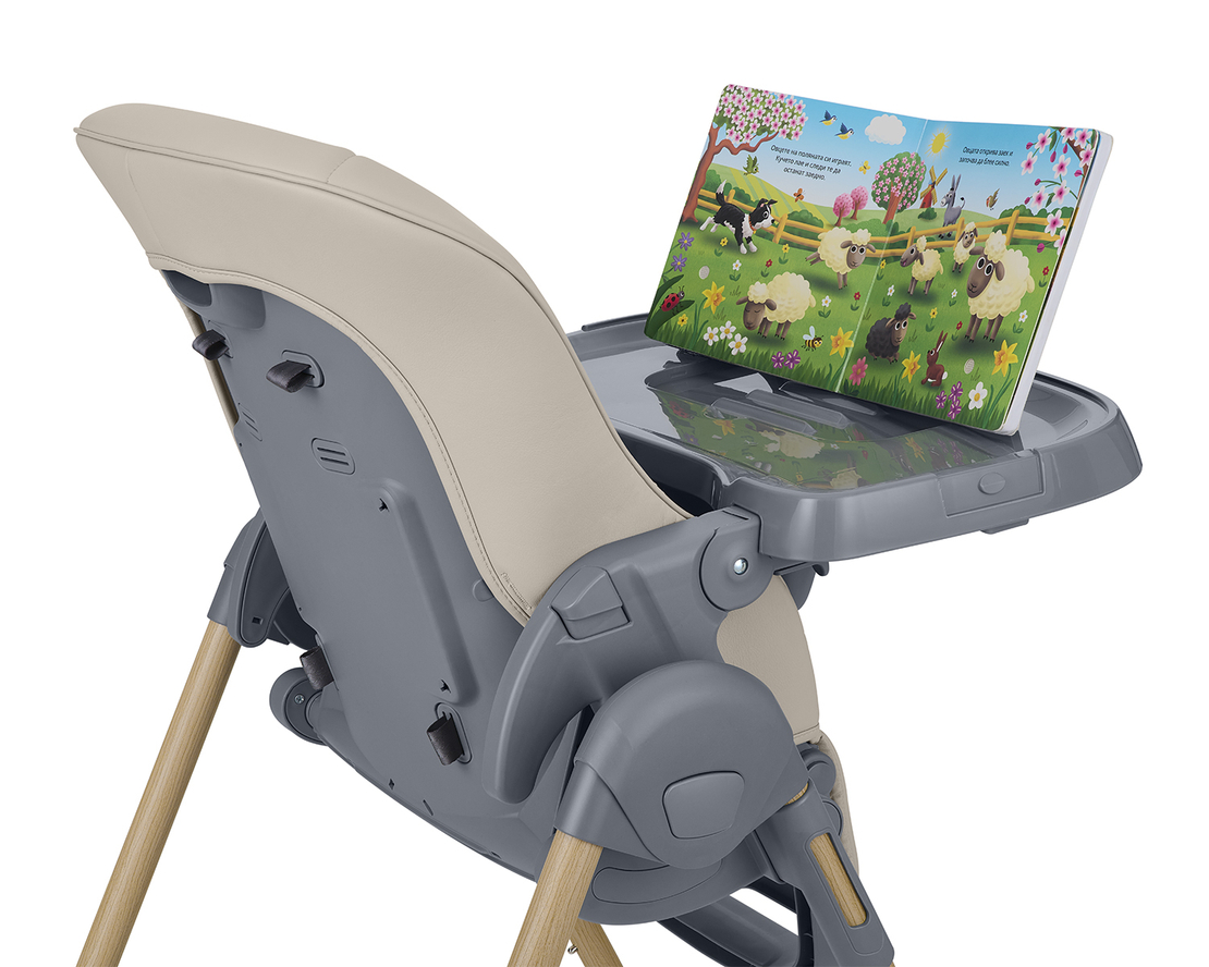 KikkaBoo Стол за Храненe Olive 2 Beige