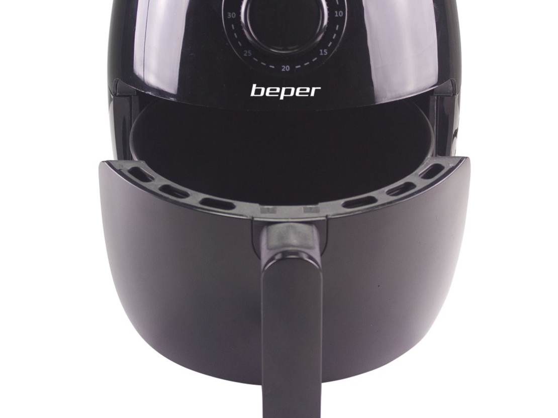  Фритюрник Beper Air Fryer 2 л, черен 