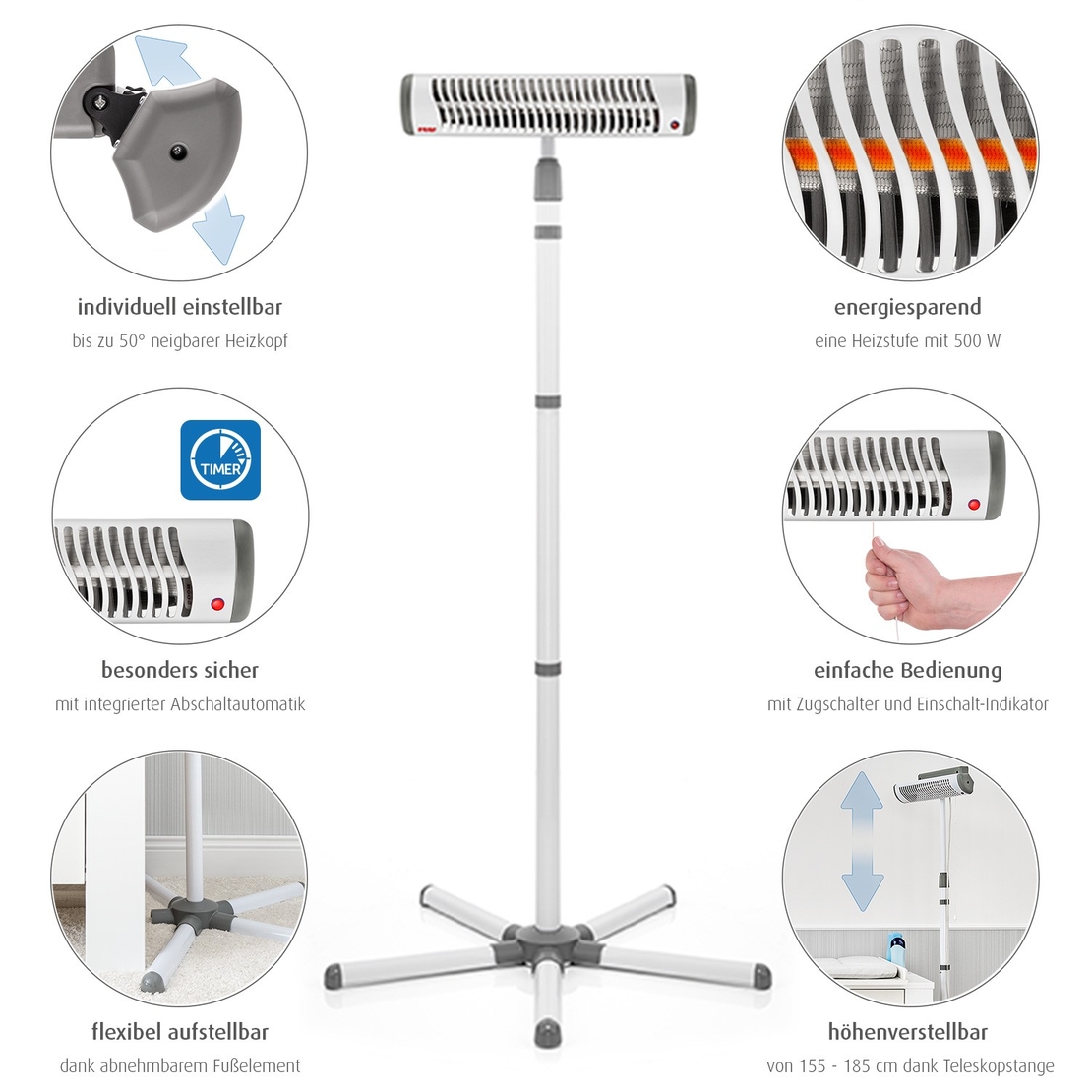  Нагревател за маса за преповиване Reer 19050, EasyHeat 