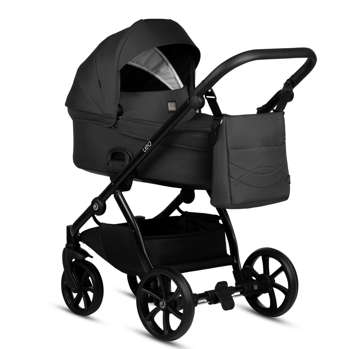 Tutis LEO Black  020 Комбинирана Детска Количка 2 в 1