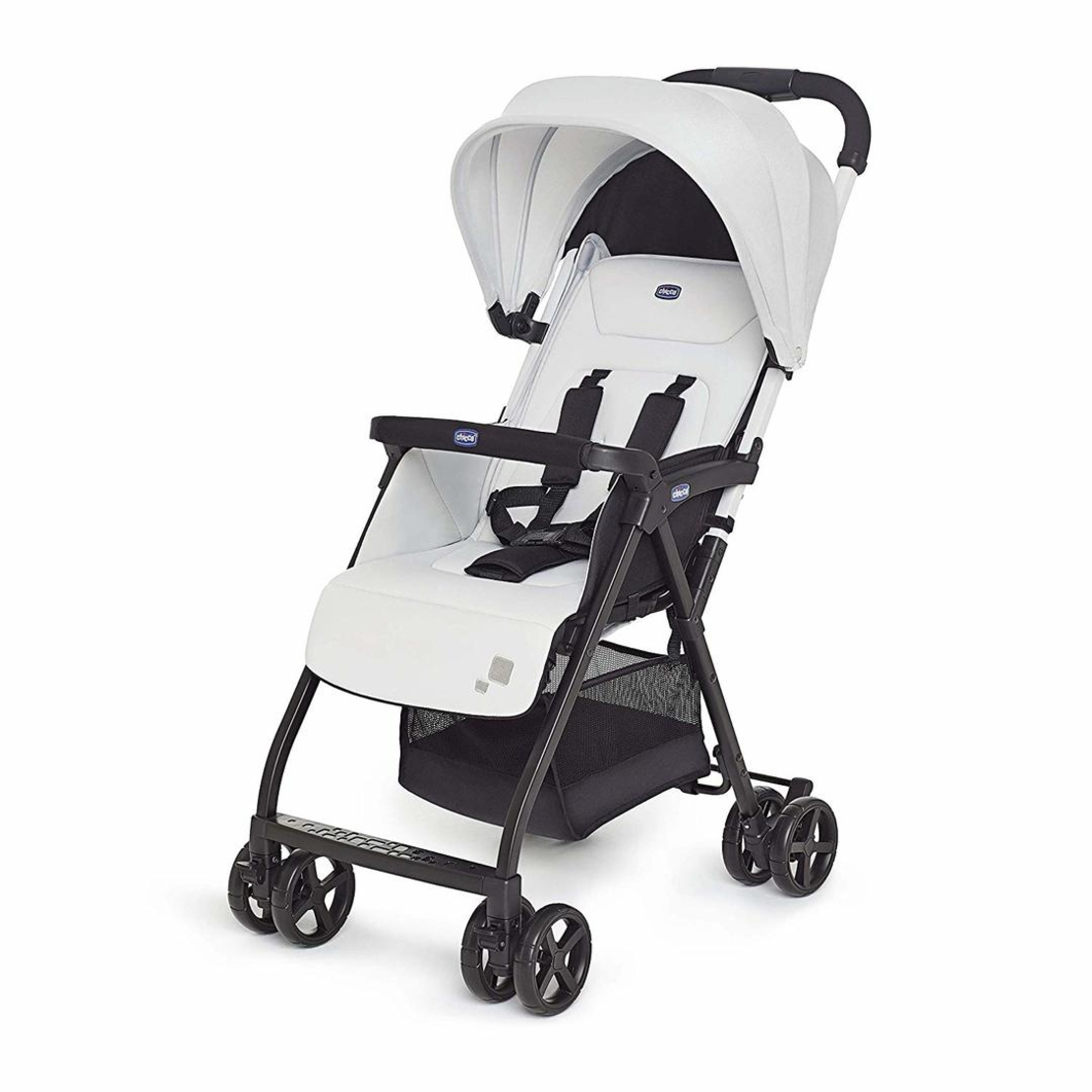 CHICCO Лятна Бебешка количка Ohlalà 2 0м+ Бяла