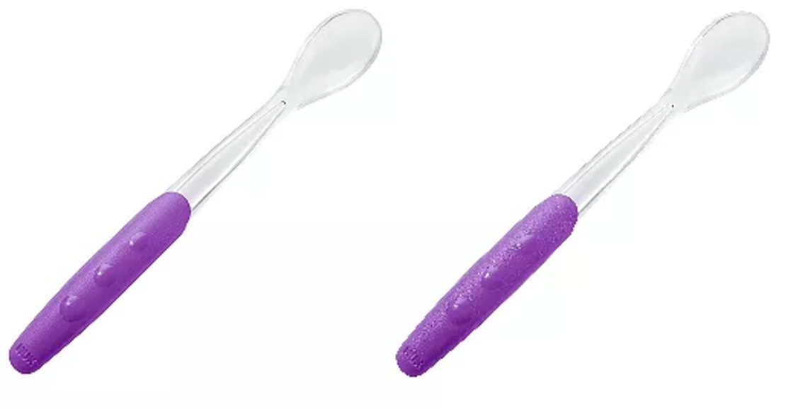 NUK Силиконови Лъжички 2 Броя