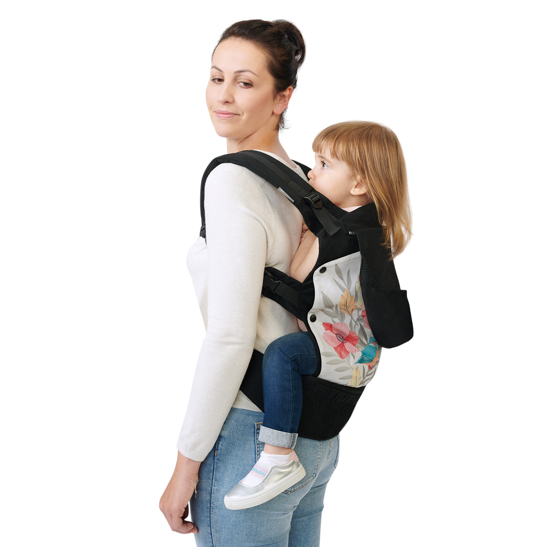  Ергономична раница KinderKraft HUGGY, Птици 
