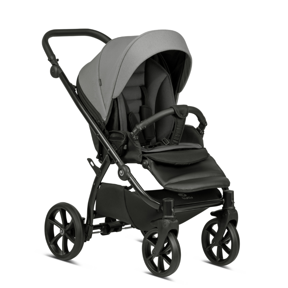 Tutis Uno5+ Grey 022  Комбинирана Детска Количка  2 в 1