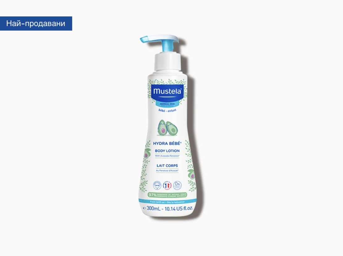 Mustela Hydra Bebe Лосион за Тяло 500 ml