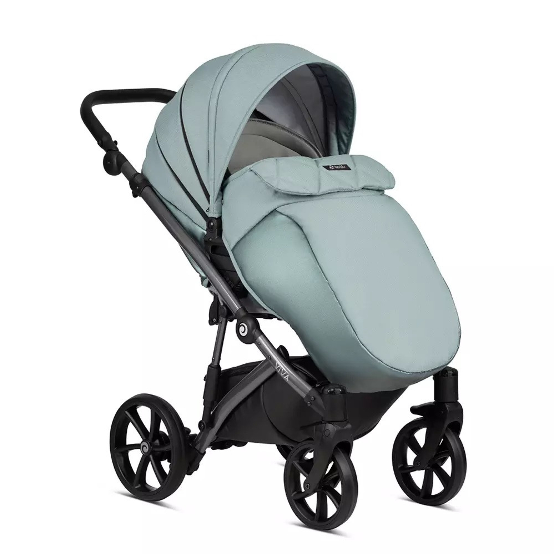 Tutis Viva 4 LUX Turquoise 063 Комбинирана Детска Количка 2 в 1