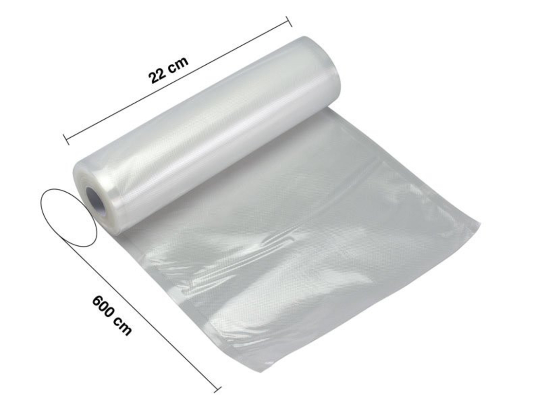  Ролка за вакуумиране Beper, 22 cm x 6m 
