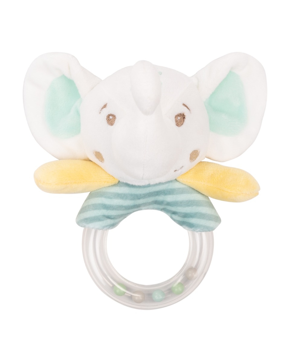 Играчка плюшена дрънкалка Elephant Time