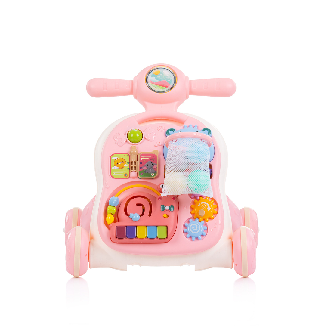 Chipolino Музикална игра на колела 3 в 1 Мече Розова