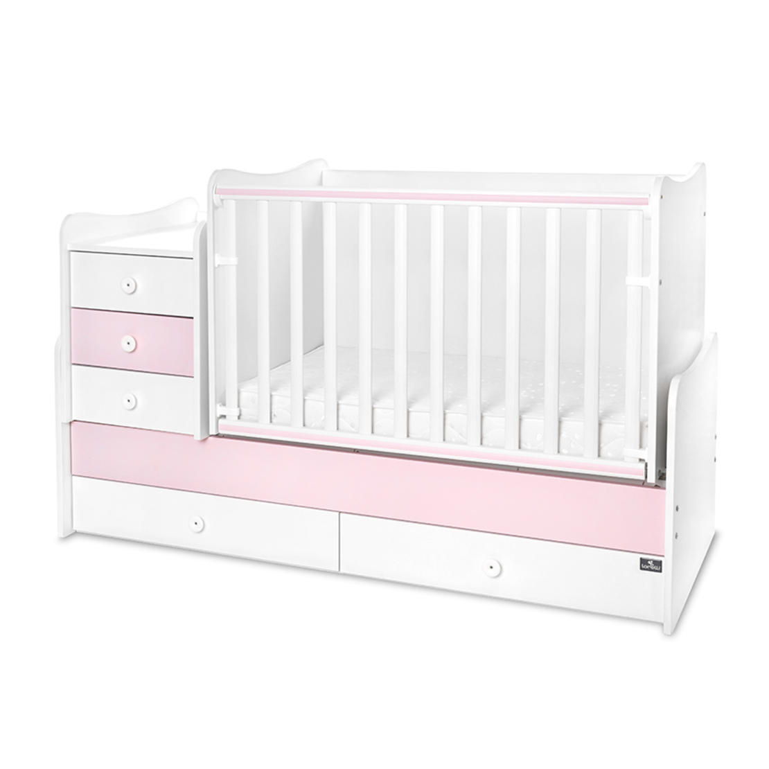 LORELLI ЛЕГЛО MAXI PLUS NEW 70/160 ЦВЯТ БЯЛО ORCHID PINK