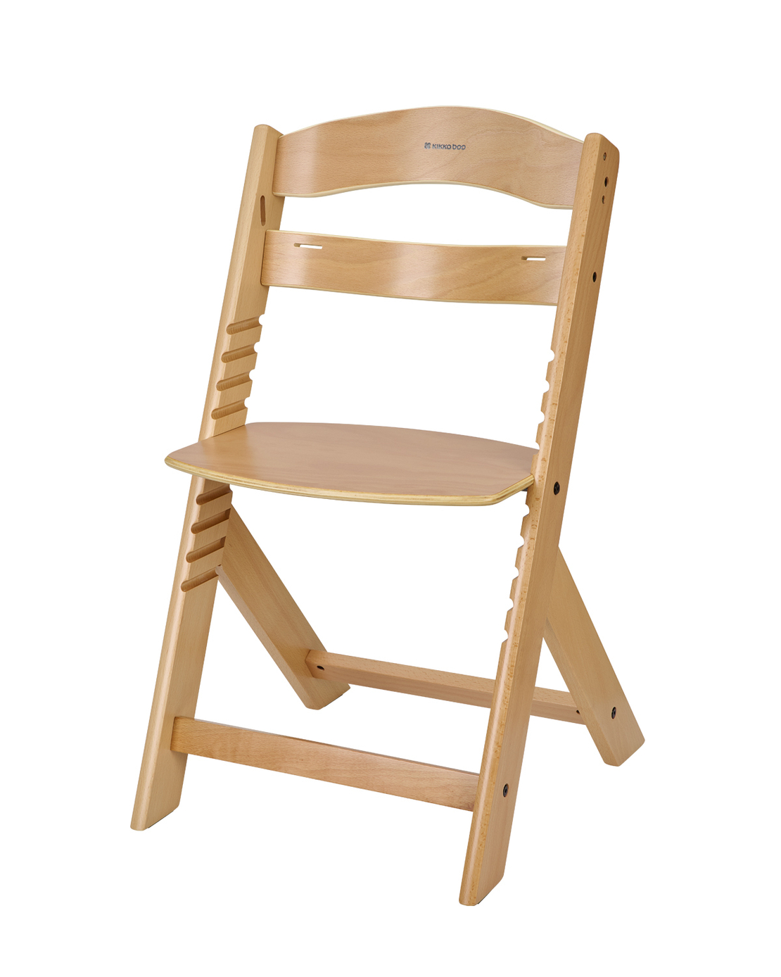 KikkaBoo Дървен Стол за Храненe Nordy Wood