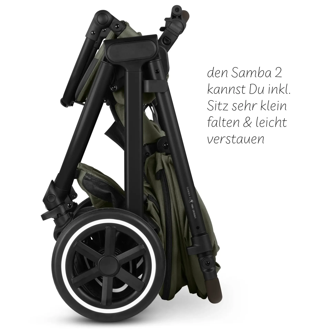 ABC Design Samba 2 Avocado Комбинирана Детска Количка 2 в 1