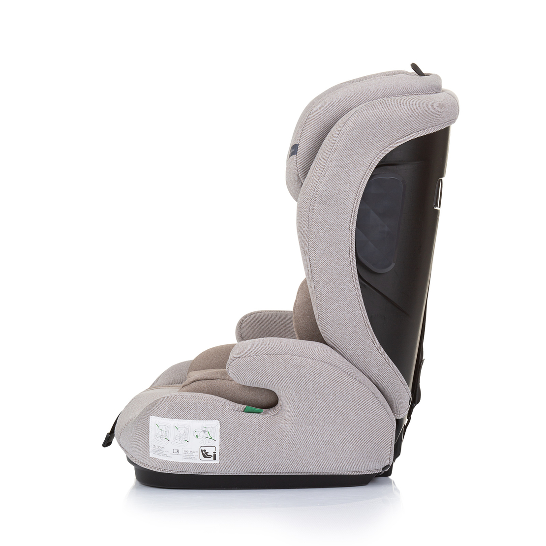 Chipolino Столче за кола I-size 76-150 cm ICON Макадамия