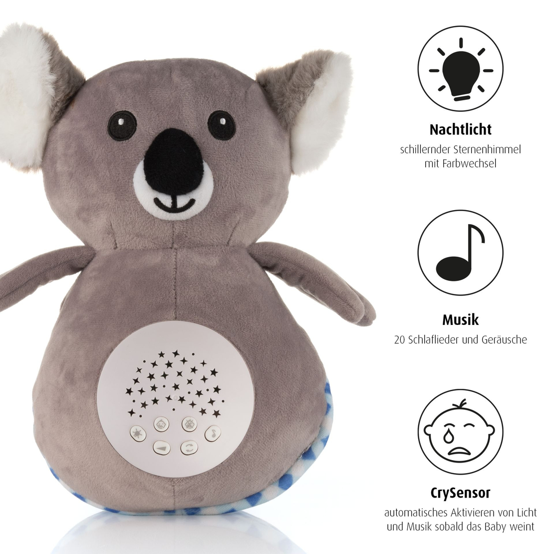  Плюшена нощна лампа Reer Кoko Koala 