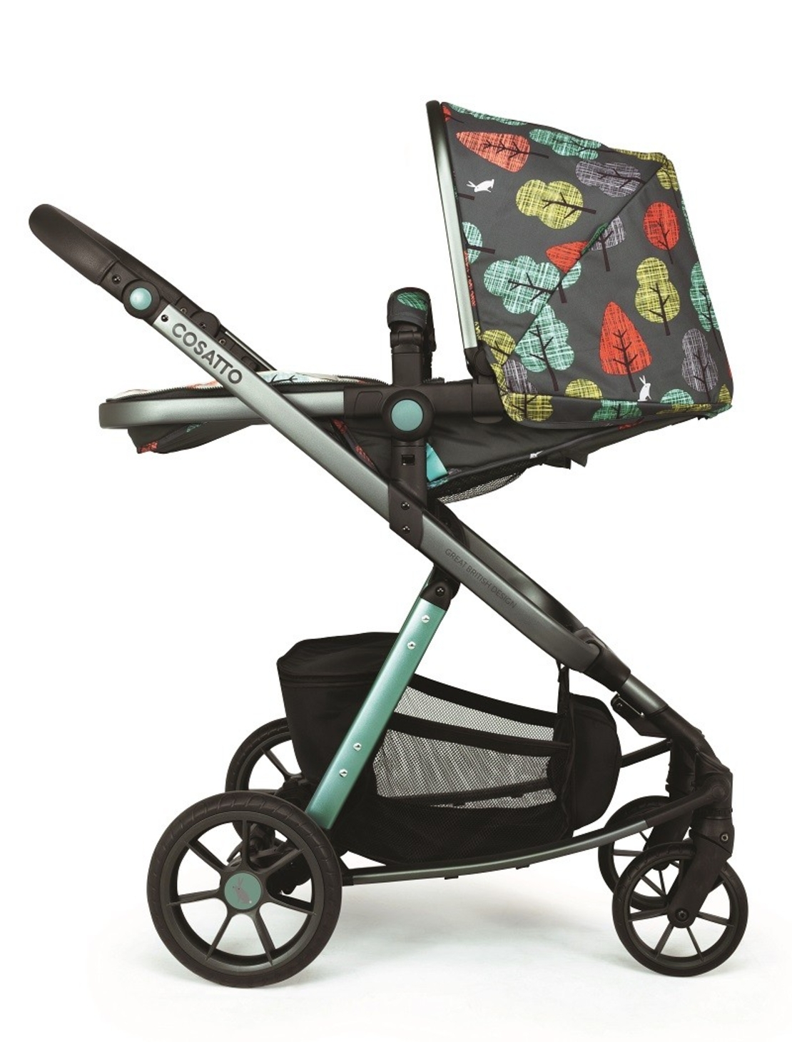 Количка Cosatto Giggle Quad 3 в 1 HARE WOOD